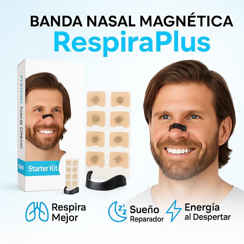 Kit Banda Nasal Magnética Respira Plus®