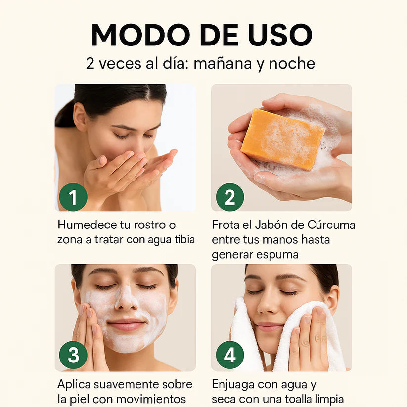 Jabón de cúrcuma