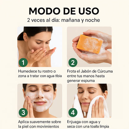 Jabón de cúrcuma